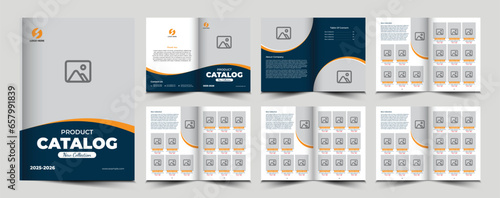 Product catalog or catalogue template design