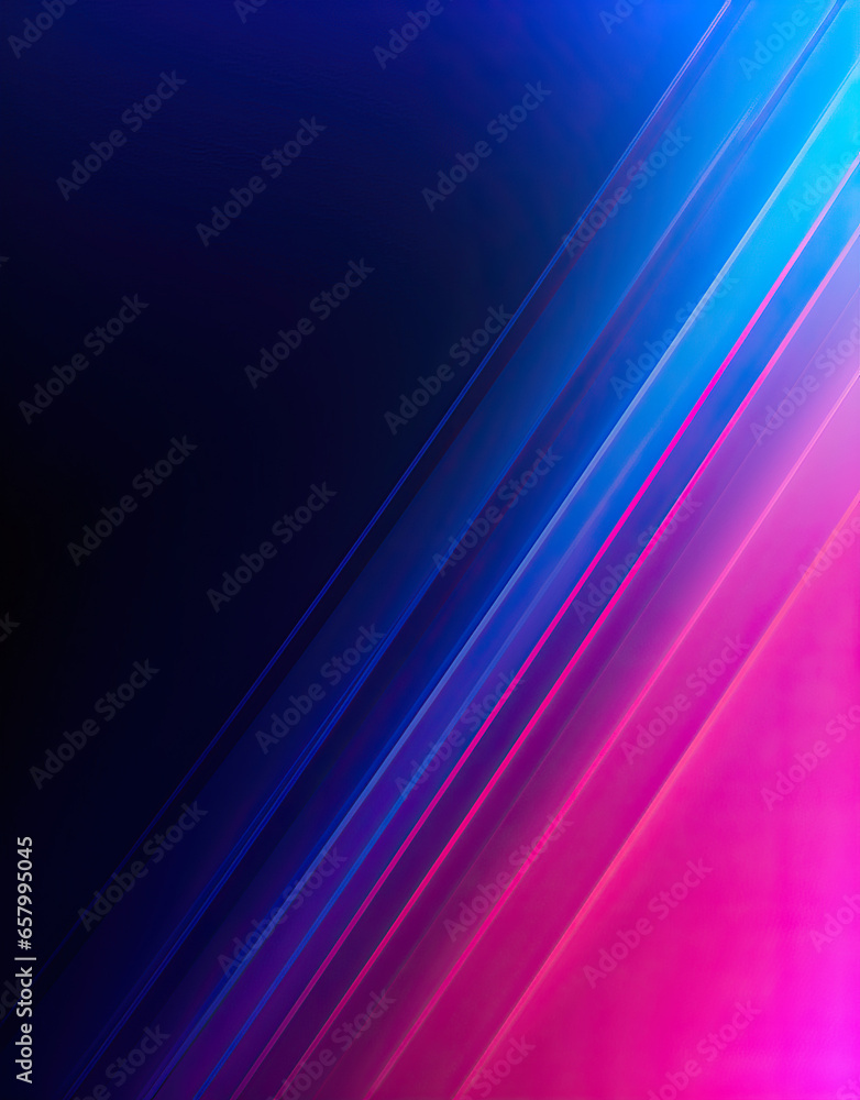 Abstract Elegance: Blue and Pink Gradient with Glossy Curves,abstract blue background with lines