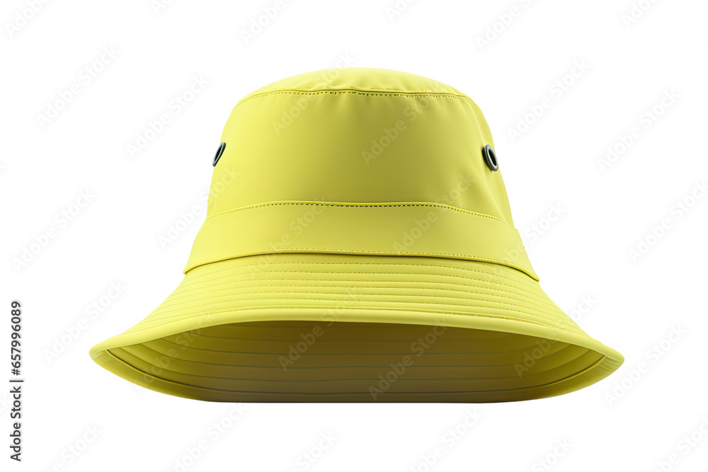 Fototapeta premium Bucket hat isolated on transparent background