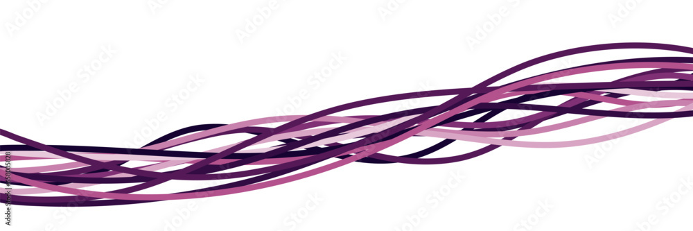 Abstract purple gradient line art wavy flowing isolated on white background vector illustration good for wallpaper, backdrop, banner, and design template Abstract purple gradient line art wavy flowing isolated on white background vector illustration good for wallpaper, backdrop, banner, and design template