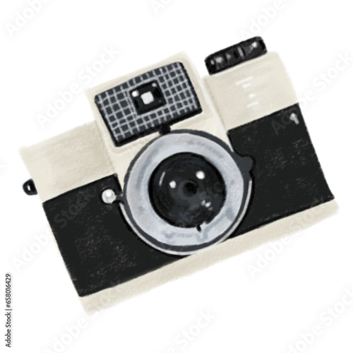 Old fashion photo camera 