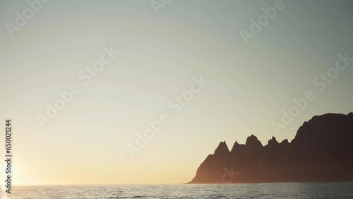 Unwinding in the Continuous Sunlight, Tungeneset, Norway - Static Shot photo