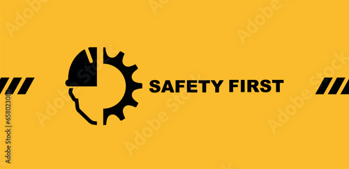 safety first sign	