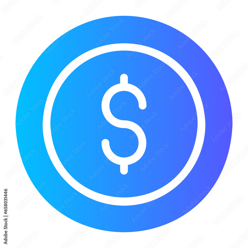 coins gradient icon coins gradient icon