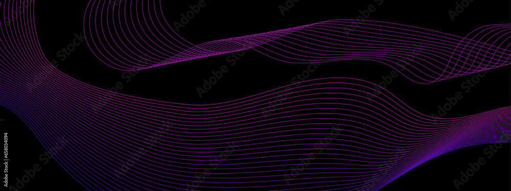 Wave of the many colored lines abstract wavy stripes background Wave of the many colored lines abstract wavy stripes background