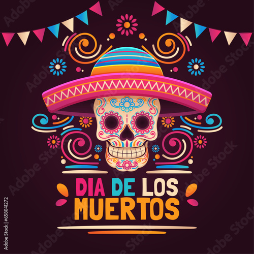 Dia De Los Muertos Vector Illustrations