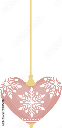 Red Blue Green and White Christmas Ornament