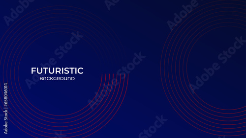 3D Blue techno abstract background overlap layer on dark space with glowing lines shape decoration. Modern graphic design element future style concept for banner, flyer, card, or brochure cover