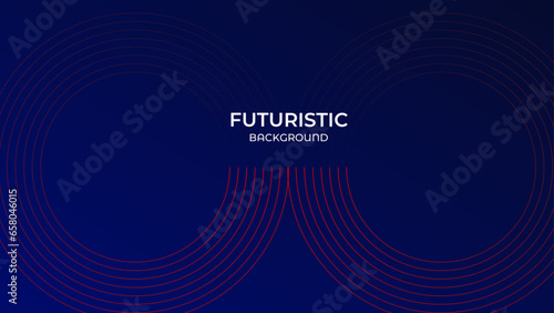 3D Blue techno abstract background overlap layer on dark space with glowing lines shape decoration. Modern graphic design element future style concept for banner, flyer, card, or brochure cover