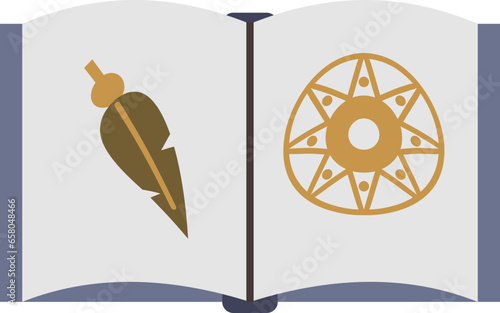 Witchcraft book icon