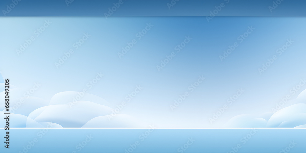 Abstract blue background design with copy space inside