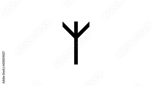 Algiz or Rune of Protection