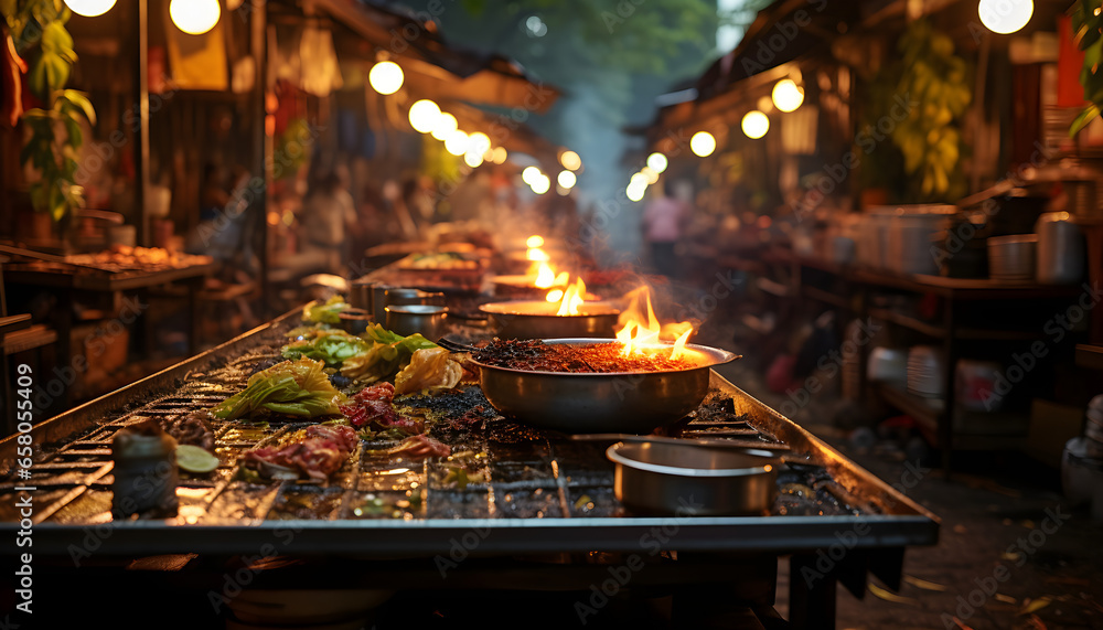 Twilight Vibes: Street Food Magic in Bangkok's Bustling Heart Twilight Vibes: Street Food Magic in Bangkok's Bustling Heart