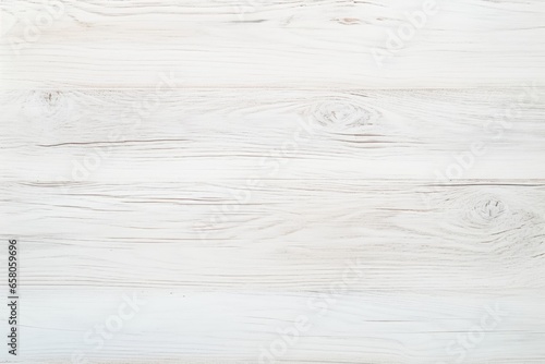 white old wood background, abstract wooden texture, Generative AI photo