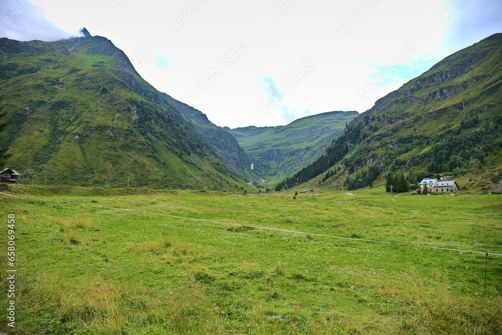 Nassfeld Valley in Hohe Tauren National Park, Austria