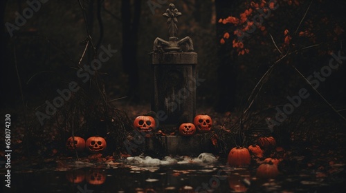Halloween Autumn Fall Concept