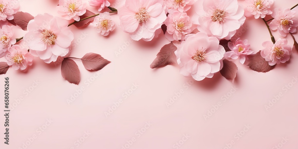 floral abstract background