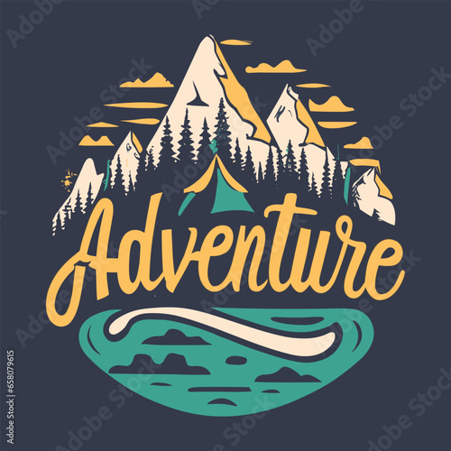 Adventure T-shirt Design