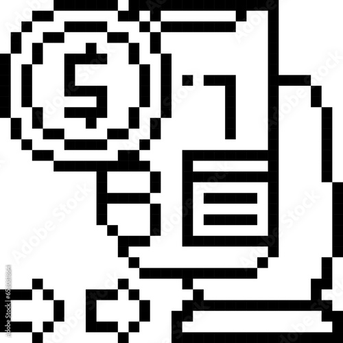 Marketing & Price Line Pixel Art