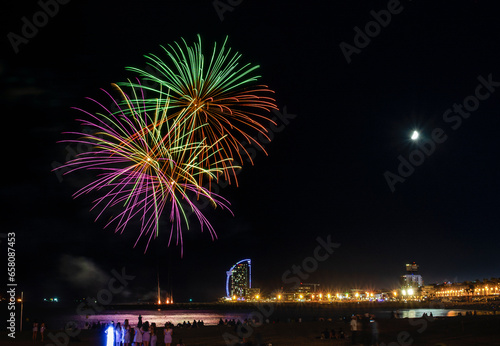 Fuegos artificiales Barcelona