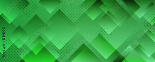 緑色の抽象的なベクター背景画像素材