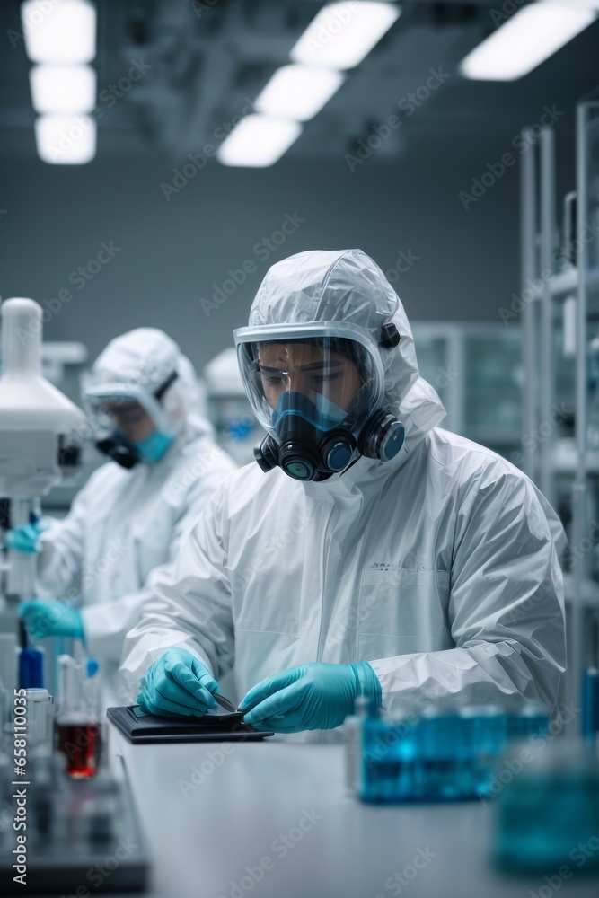 Closeup of the work of scientists in the laboratory. Evolution, science, pandemic, medicine, health, technology concepts Closeup of the work of scientists in the laboratory. Evolution, science, pandemic, medicine, health, technology concepts