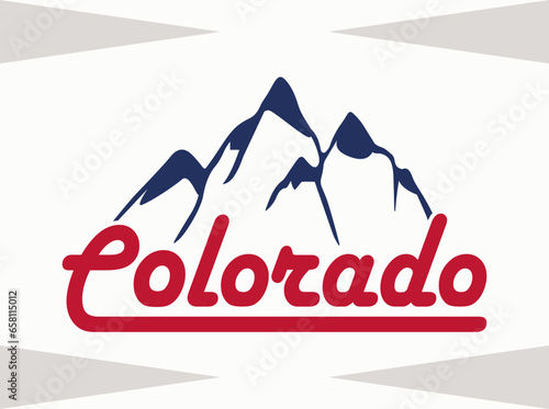 Colorado SVG Cut File - Premium Typography T-Shirt Design