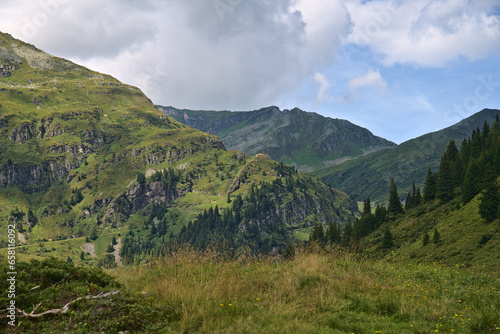 Nassfeld Valley in Hohe Tauren National Park, Austria photo