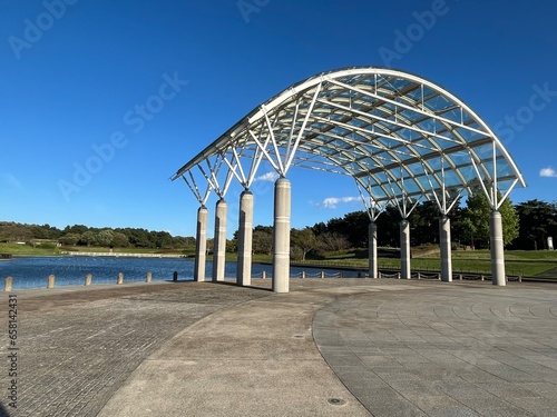 pavilion in the park