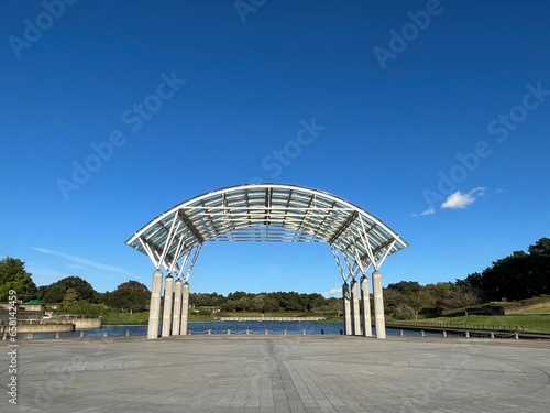 bridge over the river