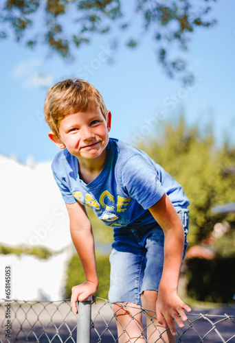 kid at the playground