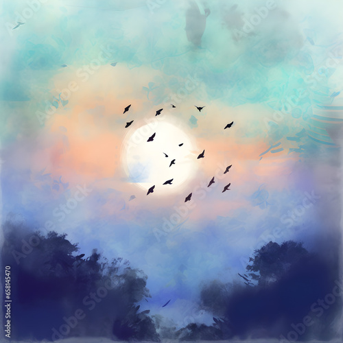 birds in the sky © Ava Nt Garda