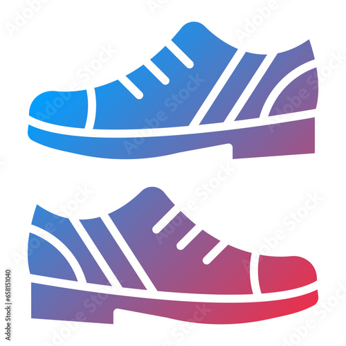 Vector Design Casual Shoes Icon Style