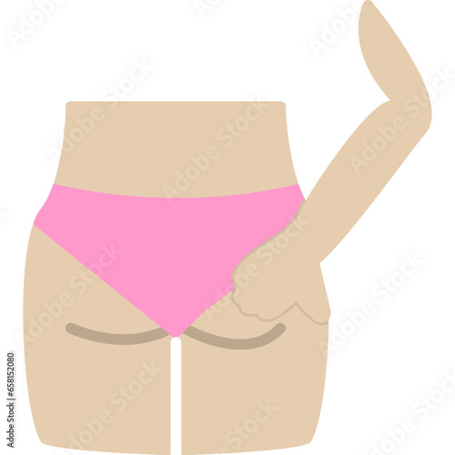 Buttocks Icon