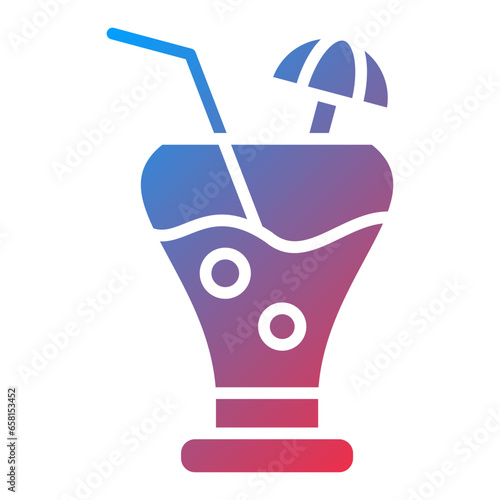 Vector Design Pina Colada Icon Style