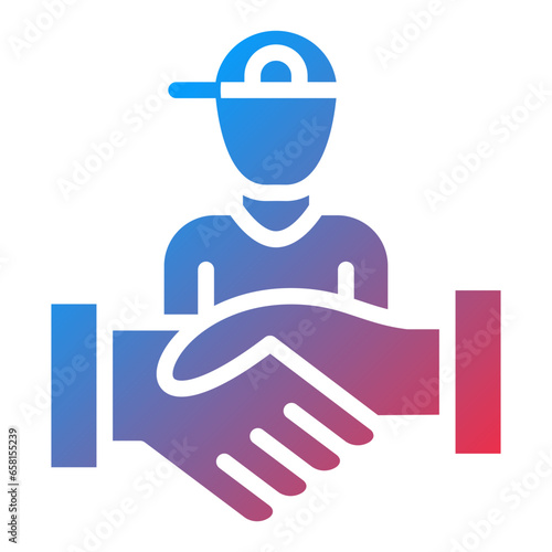 Vector Design Adoption Icon Style