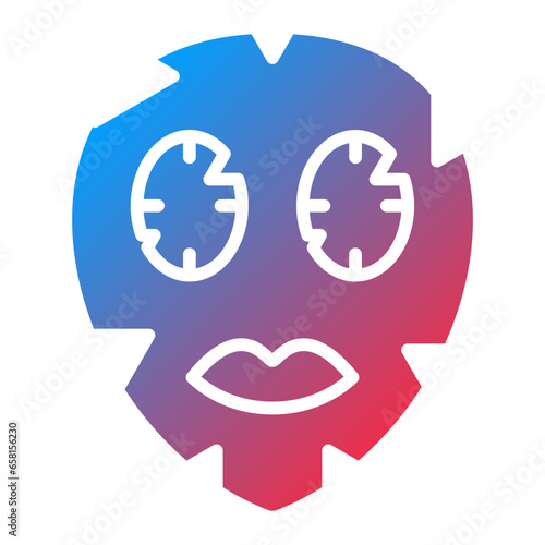 Vector Design Face Mask Icon Style