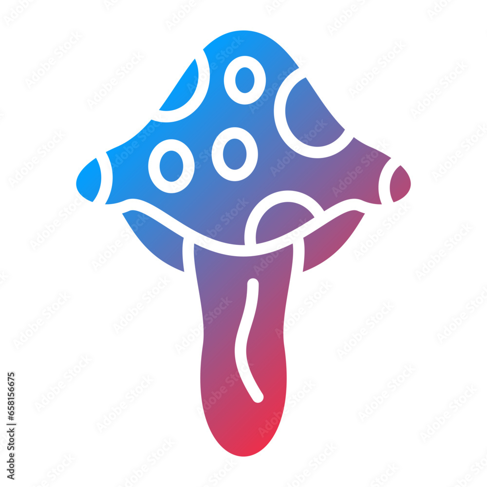 Vector Design Mushroom Icon Style Vector Design Mushroom Icon Style