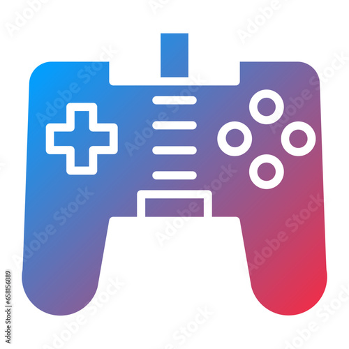 Vector Design Gamepad Icon Style