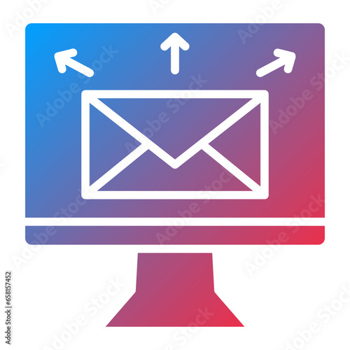 Vector Design Mass Mailing Icon Style
