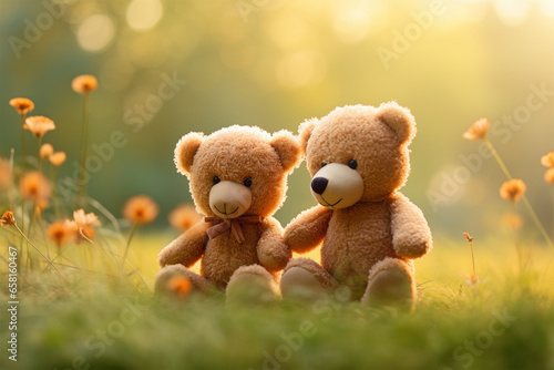 a pair of cute bears © Yoshimura