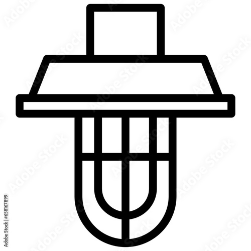 outdoor ceiling lights filled outline icon,linear,outline,graphic,illustration