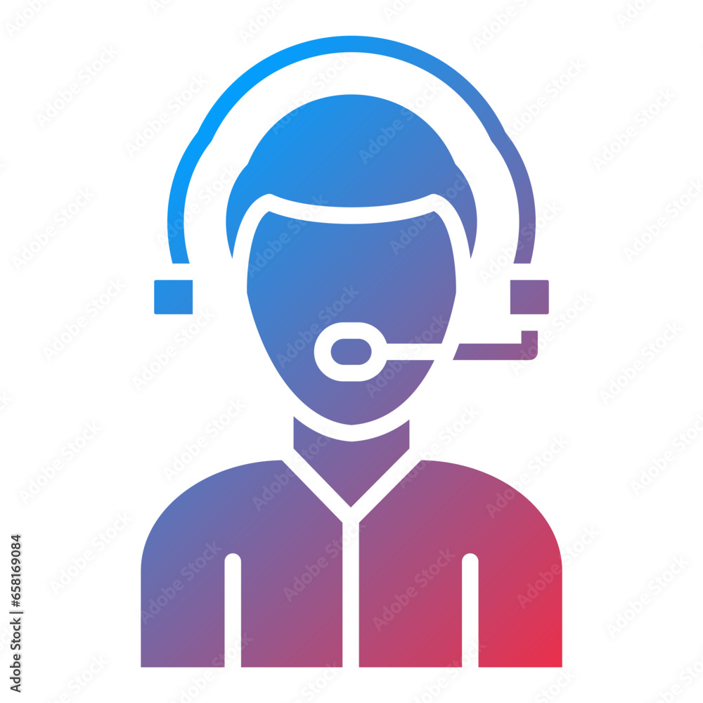 Customer Service Icon Style Customer Service Icon Style
