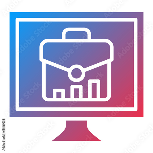 Online Business Icon Style