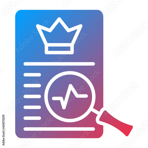 Brand Monitoring Icon Style