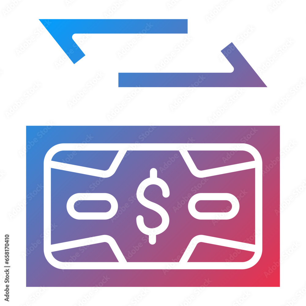 Money Transfer Portal Icon Style Money Transfer Portal Icon Style