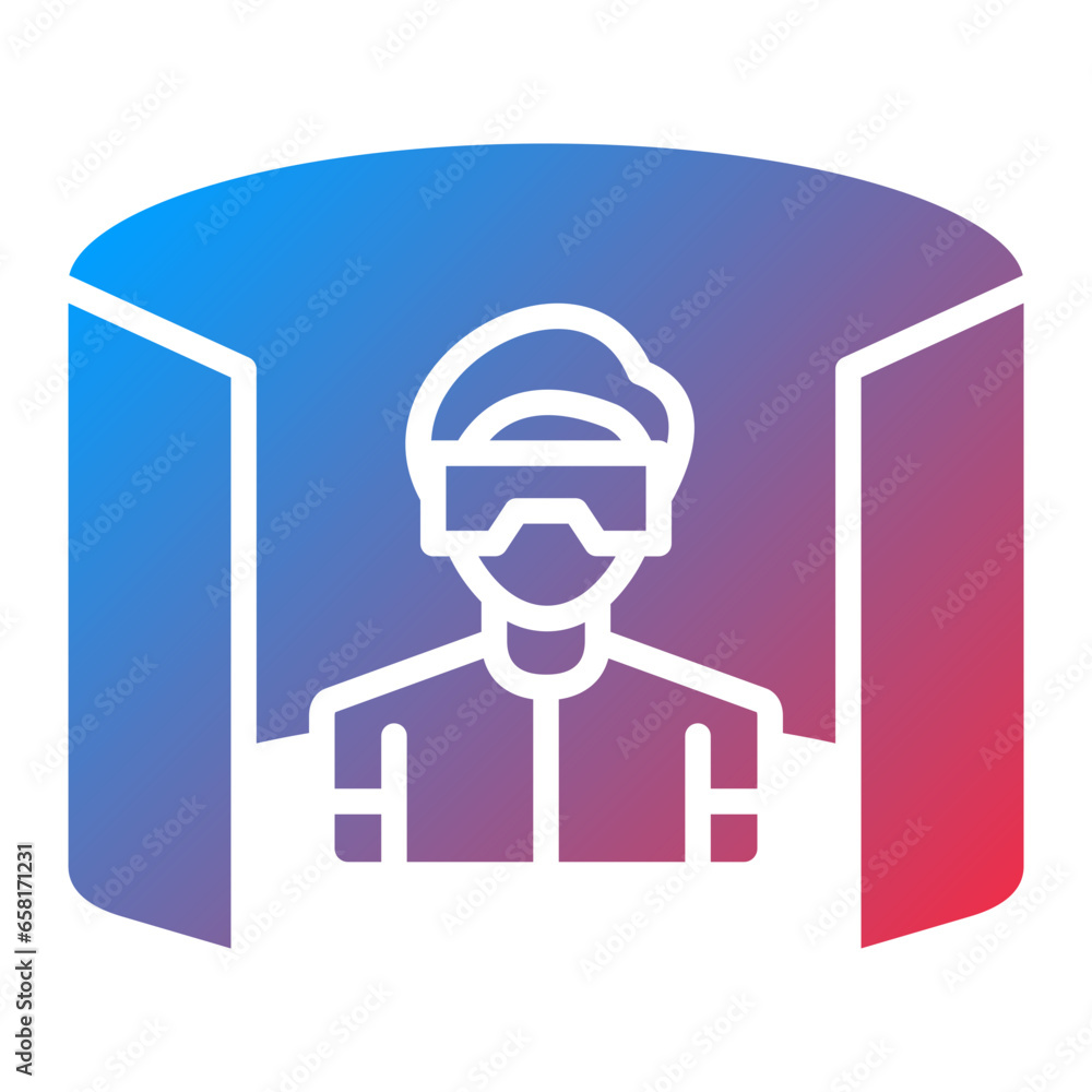 Augmented Reality Icon Style Augmented Reality Icon Style