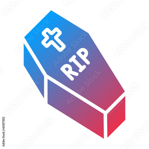 People Coffin Icon Style