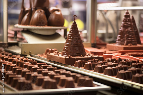 Chocolatey creations: behind the factory line photo