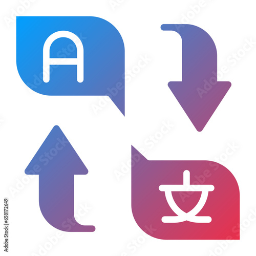 Translator Icon Style